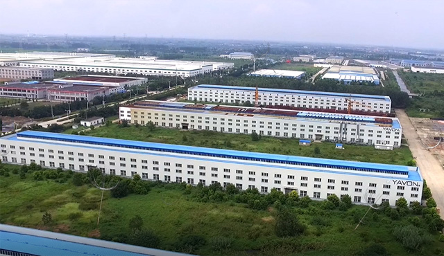雅风办公家具工厂俯视图