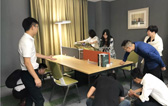 雅风办公家具团队风采新品发布